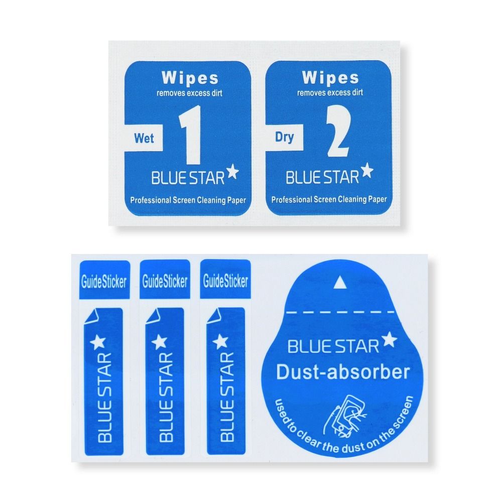 HUAWEI P40 Pro Blue Star Edzett Előlapi 9H UV Ragasztós Üvegfólia