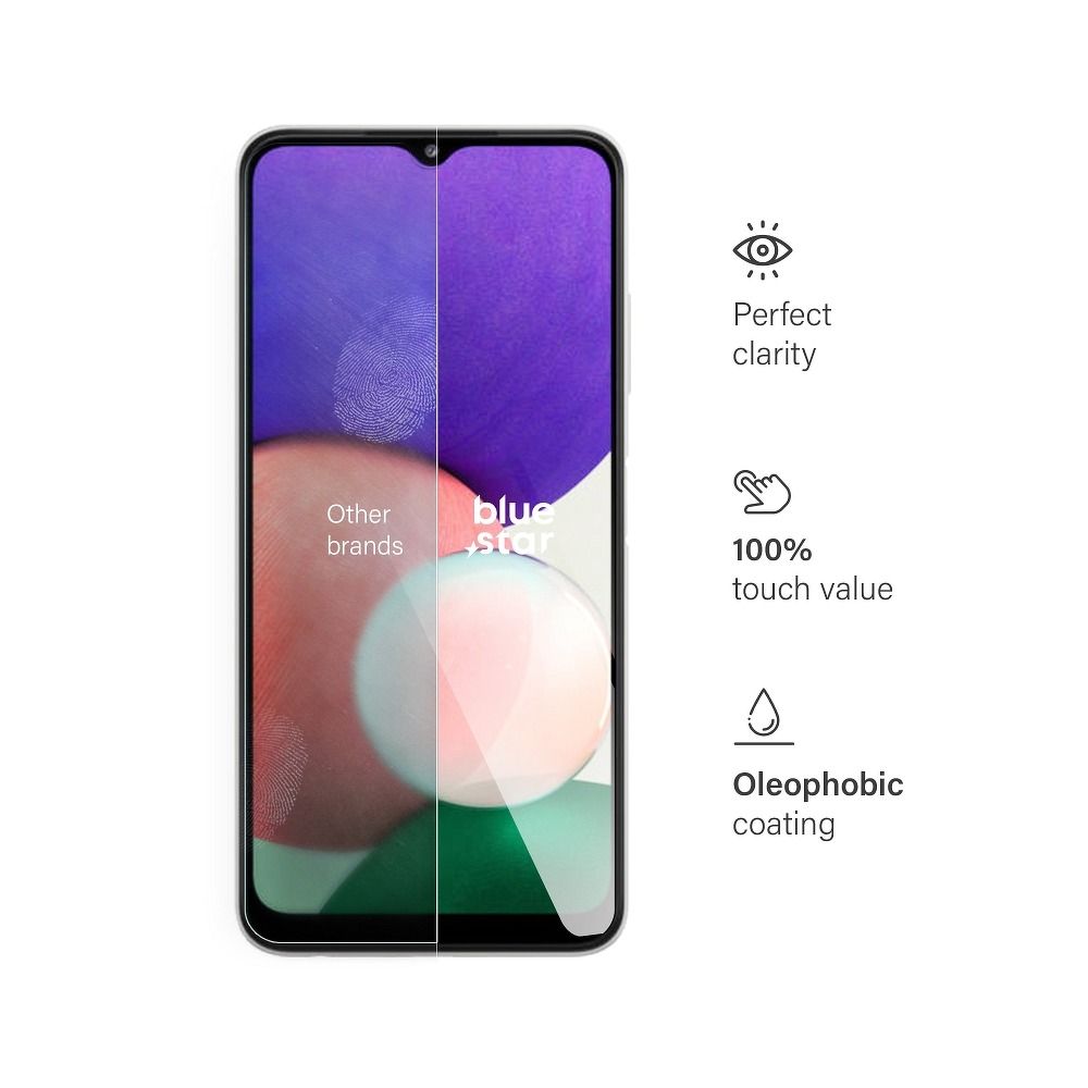 SAMSUNG Galaxy A22 4G/LTE/A33 5G/A34/A32 4G Blue Star Edzett Üveg
