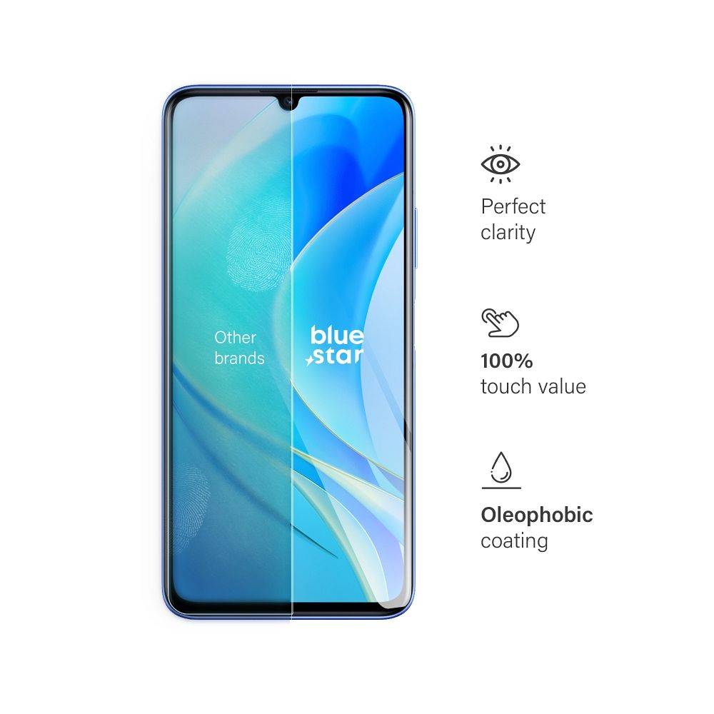 HUAWEI Nova Y70 Blue Star Edzett Üveg