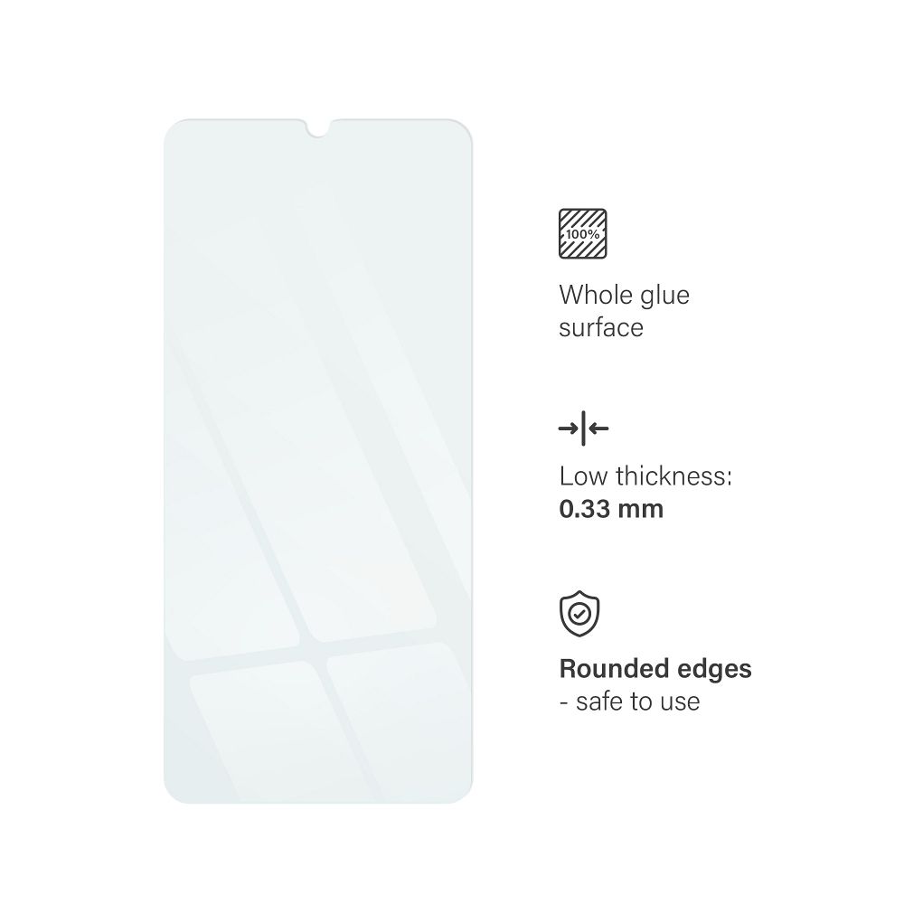 HUAWEI Nova Y70 Blue Star Edzett Üveg