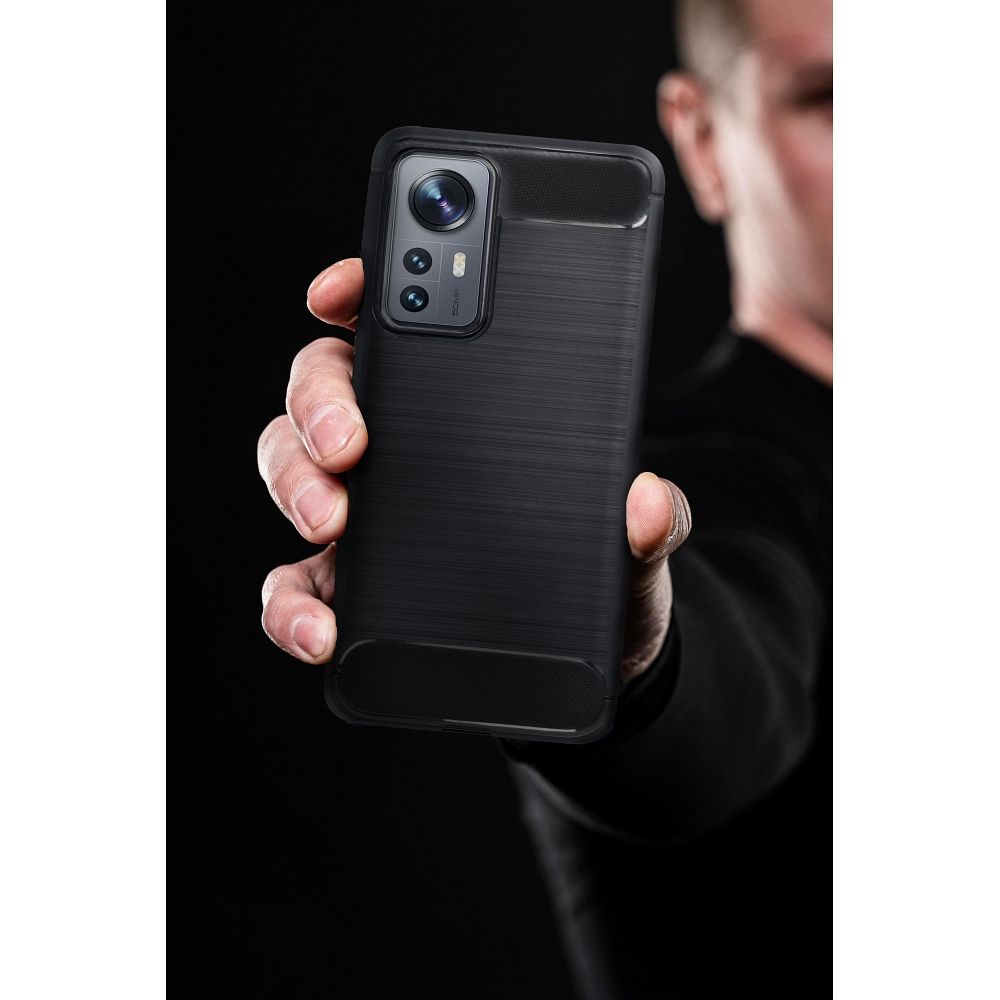 XIAOMI Redmi 9A / 9AT fekete KARBON tok