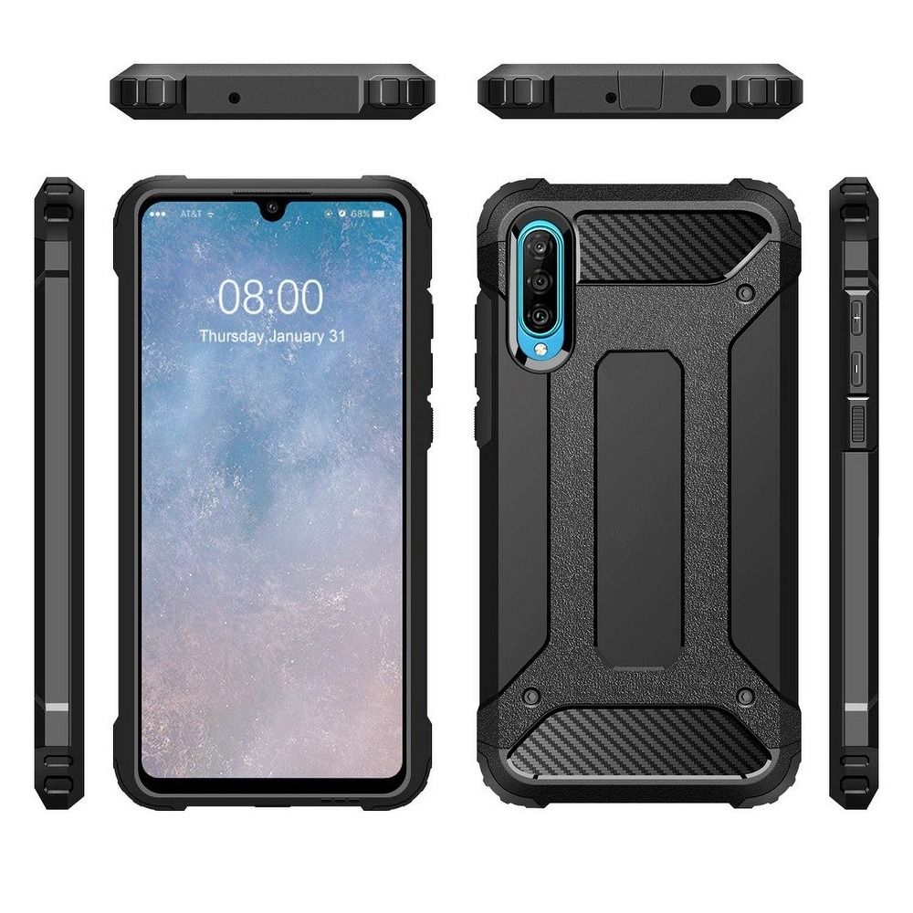 SAMSUNG Galaxy A50 / A50S / A30S fekete ARMOR tok