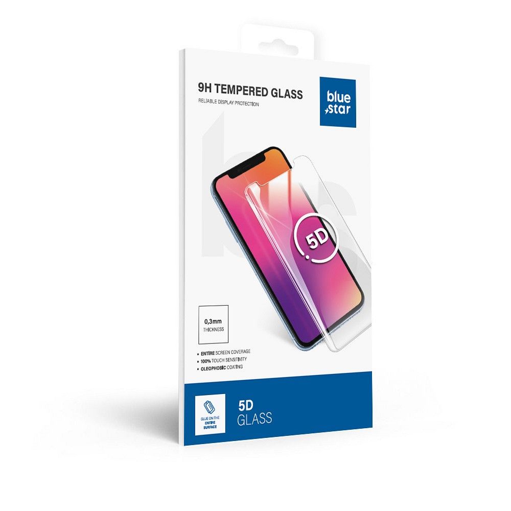 SAMSUNG Galaxy S20 Ultra Blue Star 5D, Full Glue Tokbarát Üveg (Teljes Felületen Ragad)