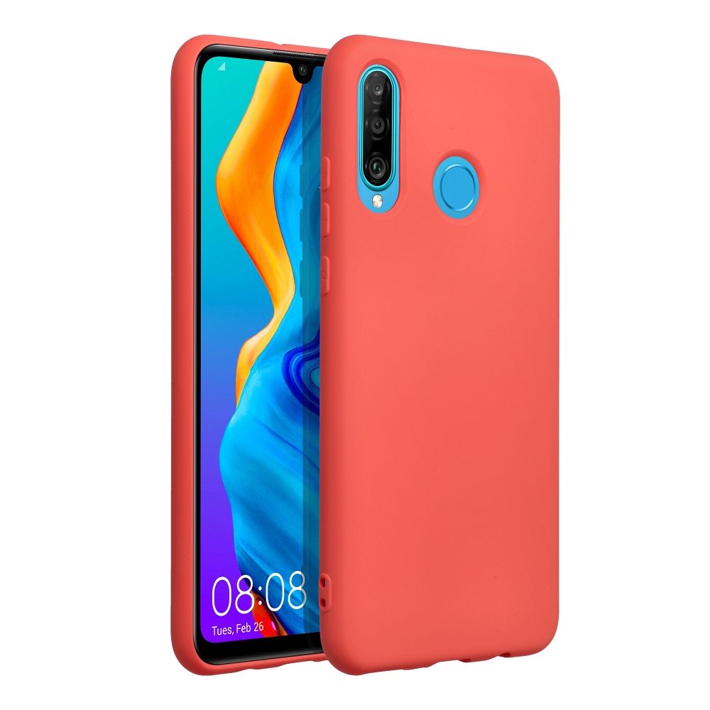 HUAWEI P30 Lite Peach SZILIKON tok