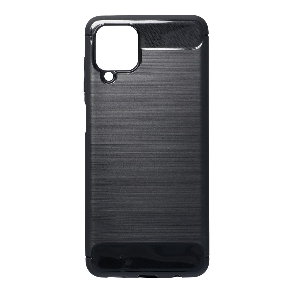 SAMSUNG Galaxy A12 / F12 / M12 fekete KARBON tok