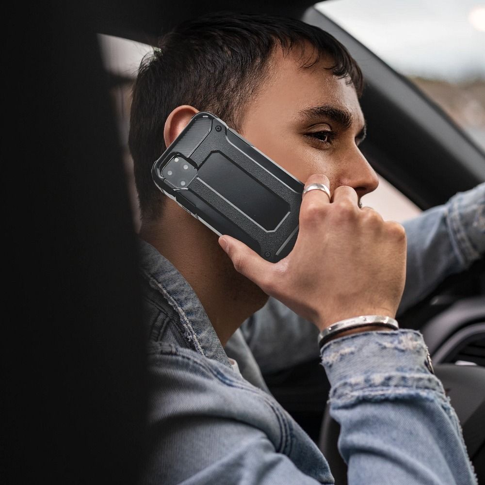 XIAOMI Redmi 9A / 9AT fekete ARMOR tok