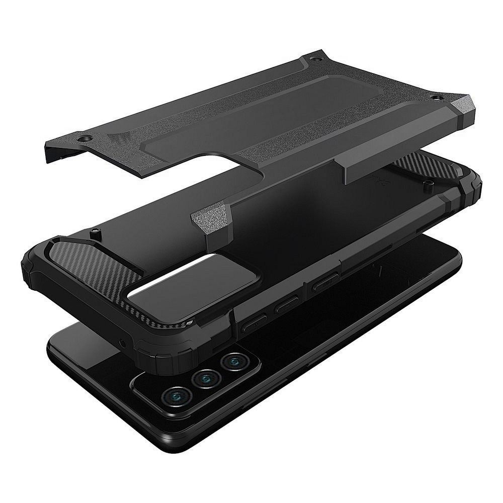 SAMSUNG A72 LTE (4G) / A72 5G fekete ARMOR tok