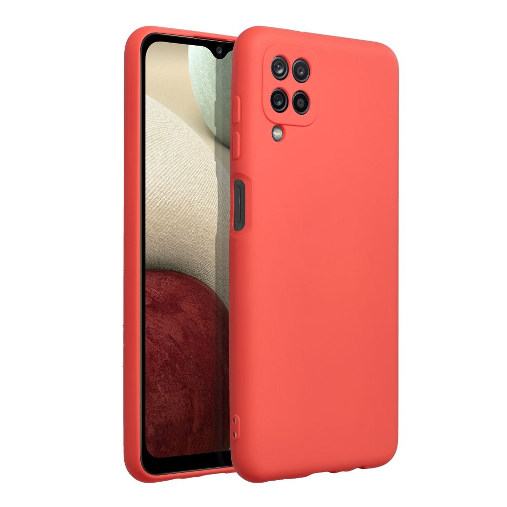SAMSUNG Galaxy A12 / F12 / M12 Peach SZILIKON tok