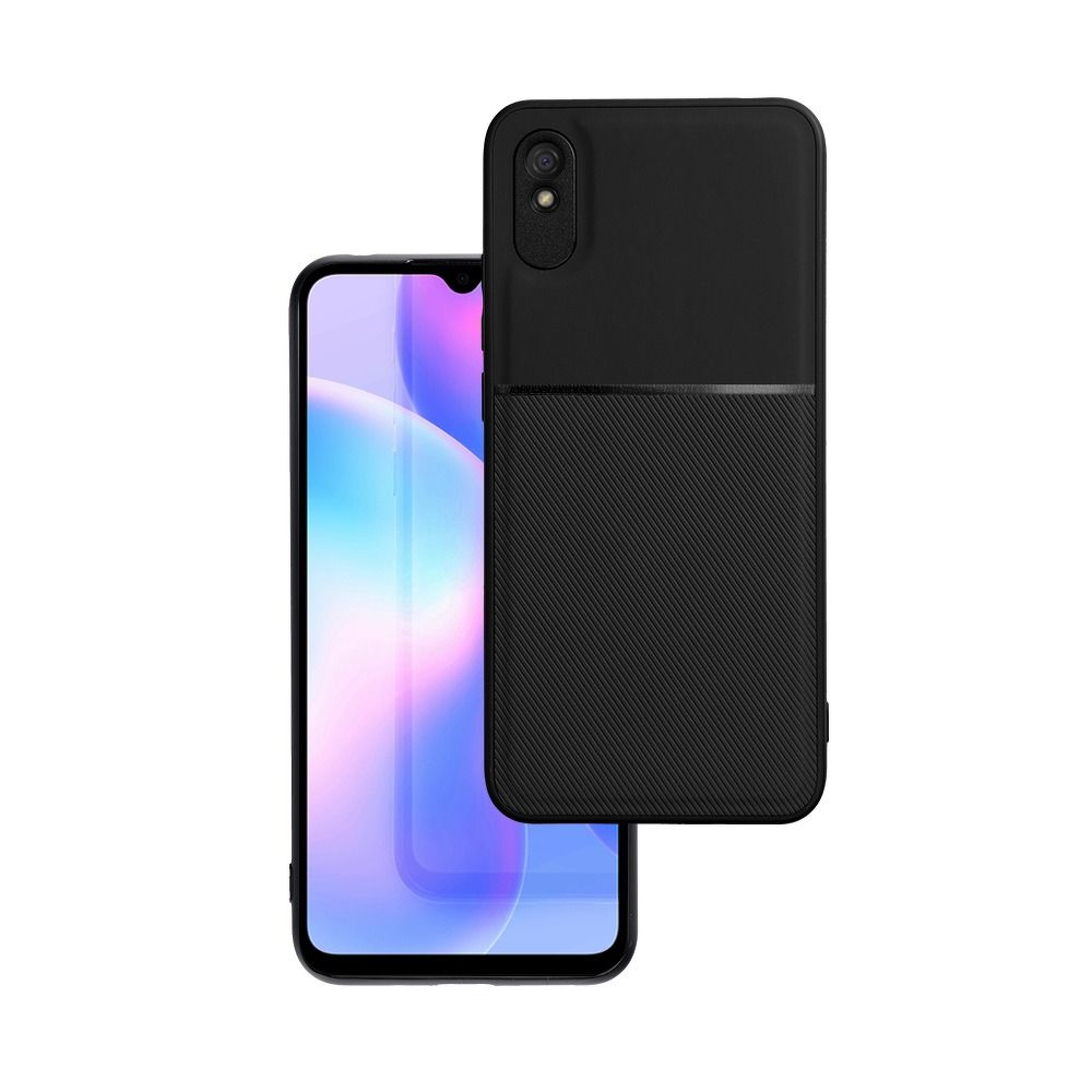 XIAOMI Redmi 9AT / Redmi 9A fekete NOBLE tok