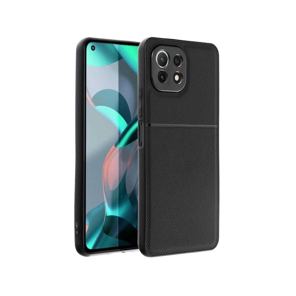 XIAOMI Mi 11 Lite 5G / Mi 11 Lite LTE (4G) / Mi 11 Lite NE fekete NOBLE tok