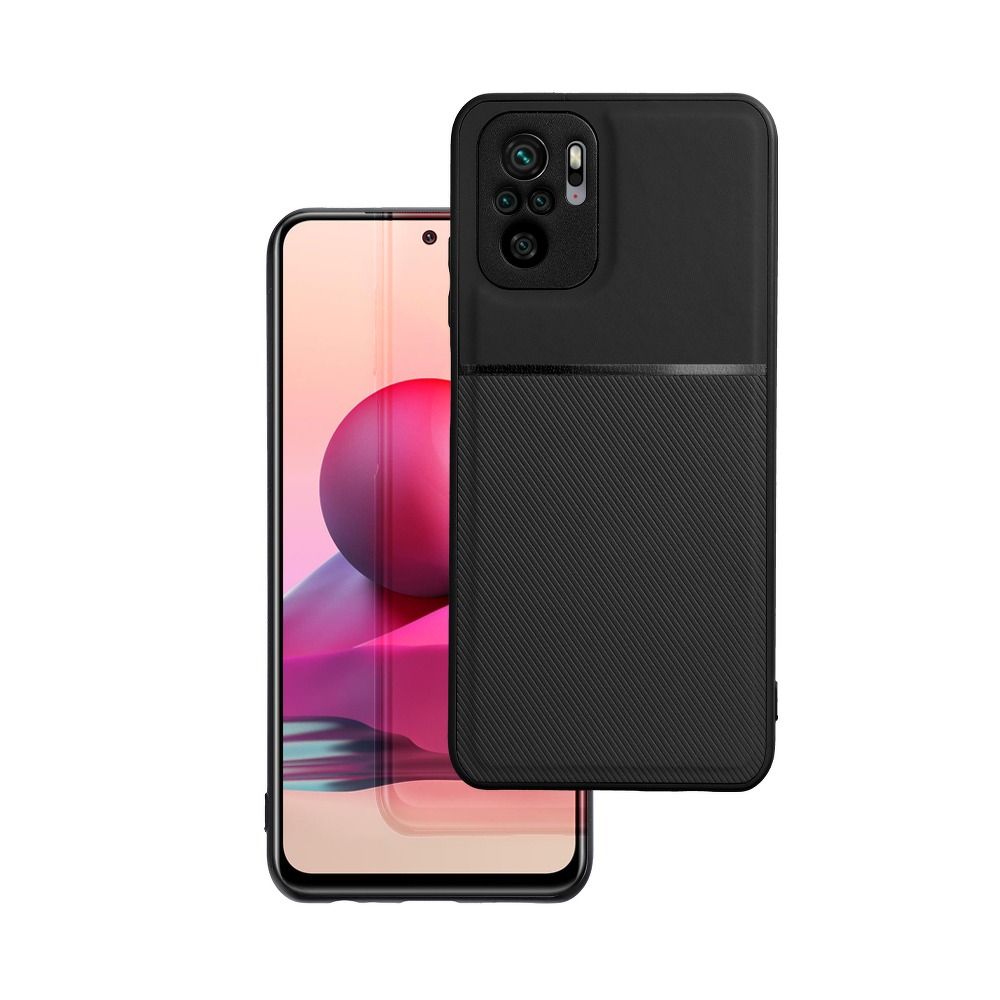 XIAOMI Redmi Note 10 4G / 10S fekete NOBLE tok