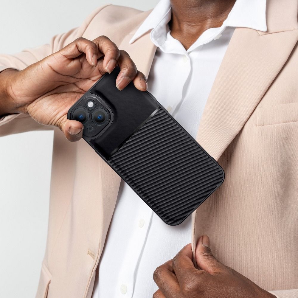 XIAOMI Redmi Note 10 4G / 10S fekete NOBLE tok