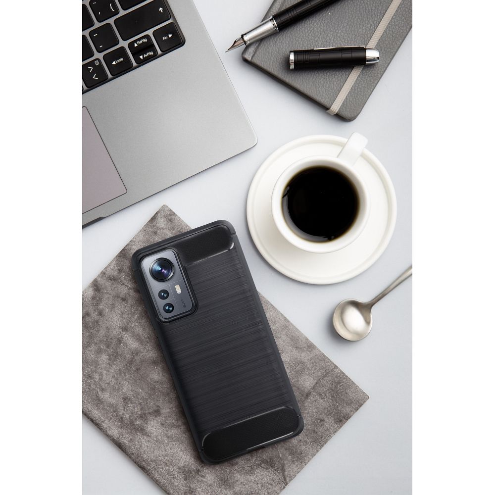 XIAOMI POCO M4 Pro 5G / Redmi Note 11T 5G / Redmi Note 11S 5G fekete KARBON tok
