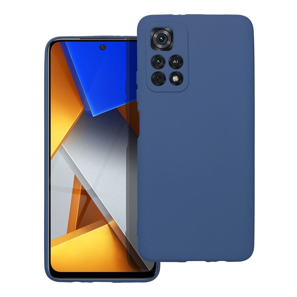 XIAOMI POCO M4 Pro 5G / Redmi Note 11T 5G / Redmi Note 11S 5G kék SZILIKON tok