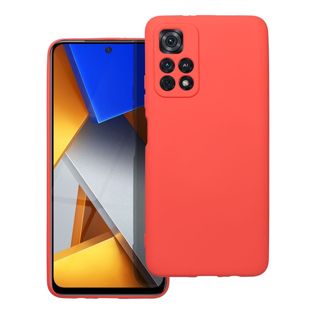 XIAOMI POCO M4 Pro 5G / Redmi Note 11T 5G / Redmi Note 11S 5G Peach SZILIKON tok