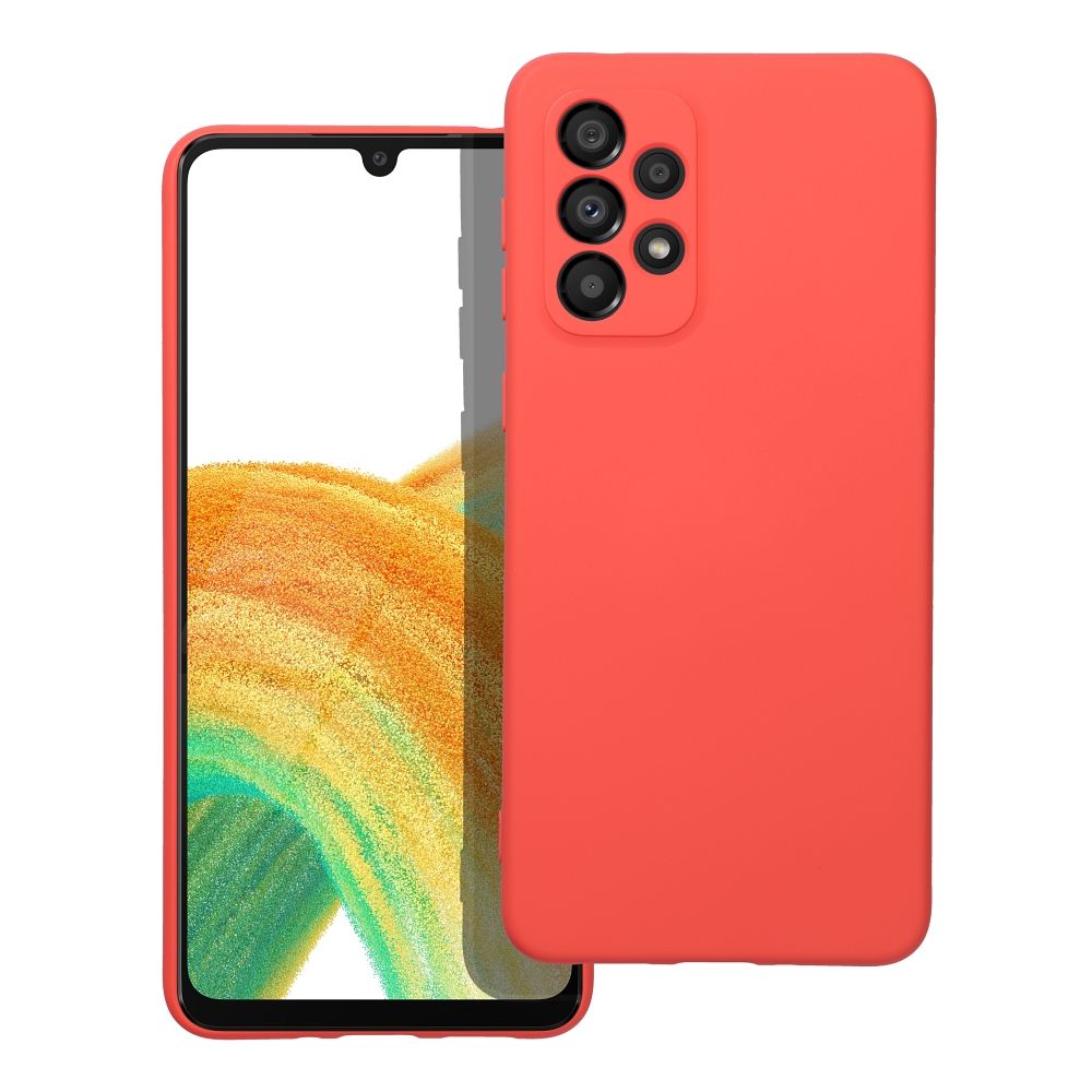 SAMSUNG Galaxy A33 5G Peach SZILIKON tok