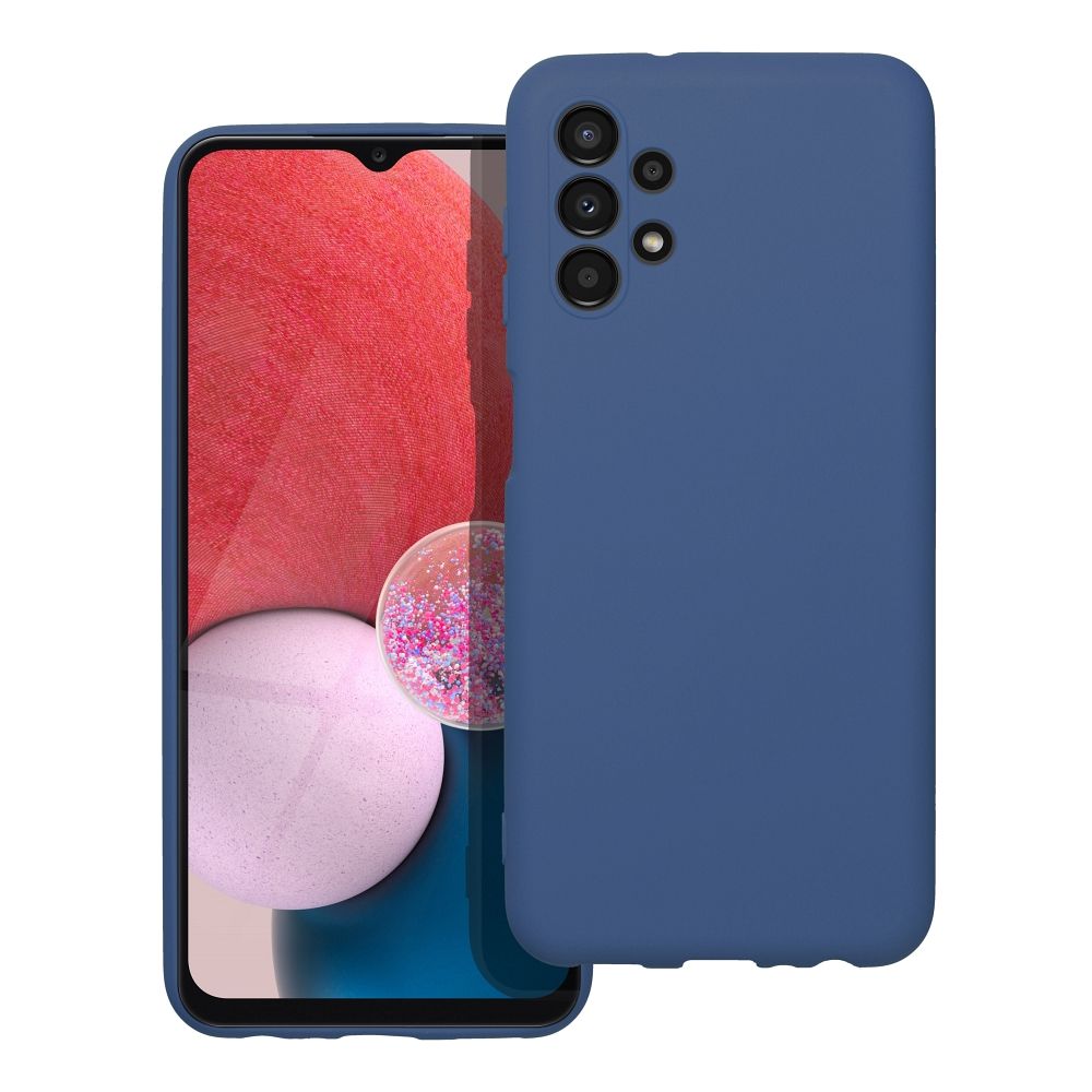 SAMSUNG Galaxy A13 4G kék SZILIKON tok