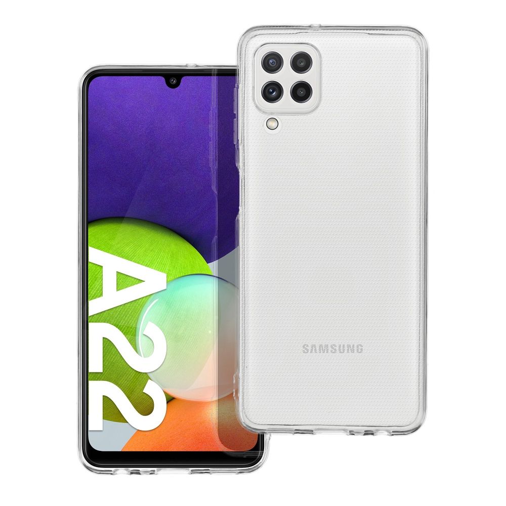 SAMSUNG Galaxy A22 LTE (4G) (kameravédelem) Átlátszó tok 2 mm
