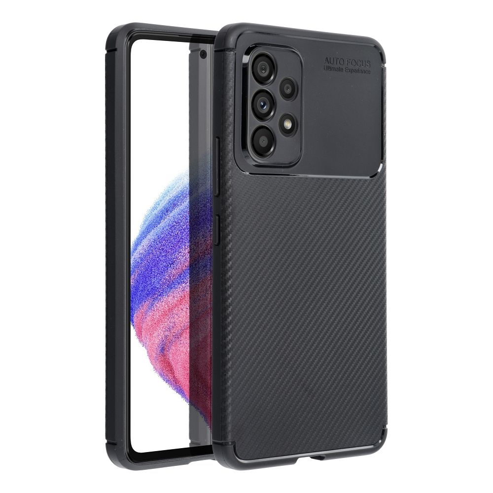 SAMSUNG A22 5G fekete KARBON Prémium Tok