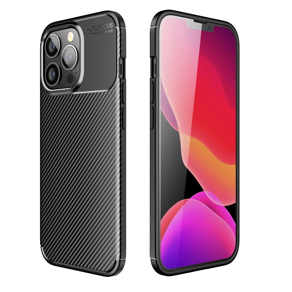 SAMSUNG A22 5G fekete KARBON Prémium Tok
