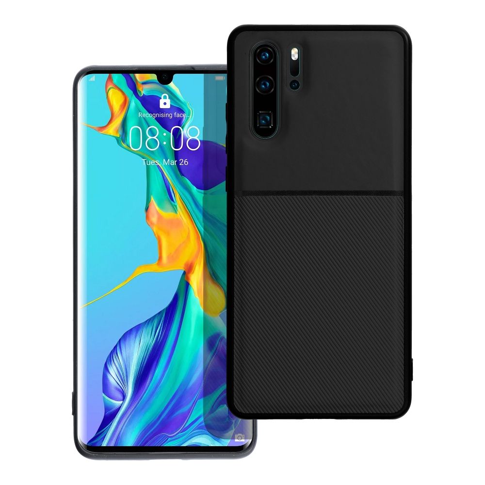 HUAWEI P30 Pro fekete NOBLE tok