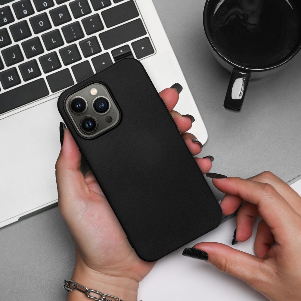 XIAOMI Redmi A1 / Redmi A2 fekete SZILIKON tok