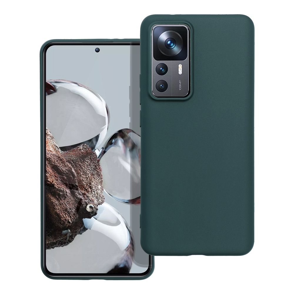 XIAOMI 12T / 12T Pro sötétzöld MATT tok