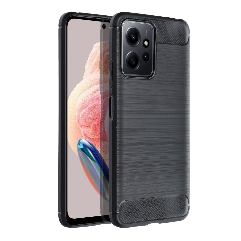 XIAOMI Redmi Note 12 5G fekete KARBON tok