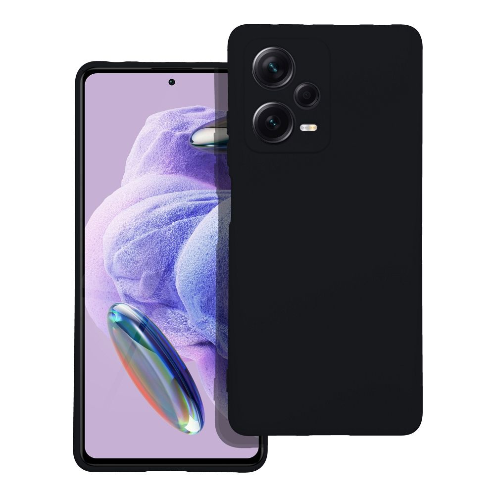 XIAOMI Redmi Note 12 Pro Plus 5G fekete SZILIKON tok