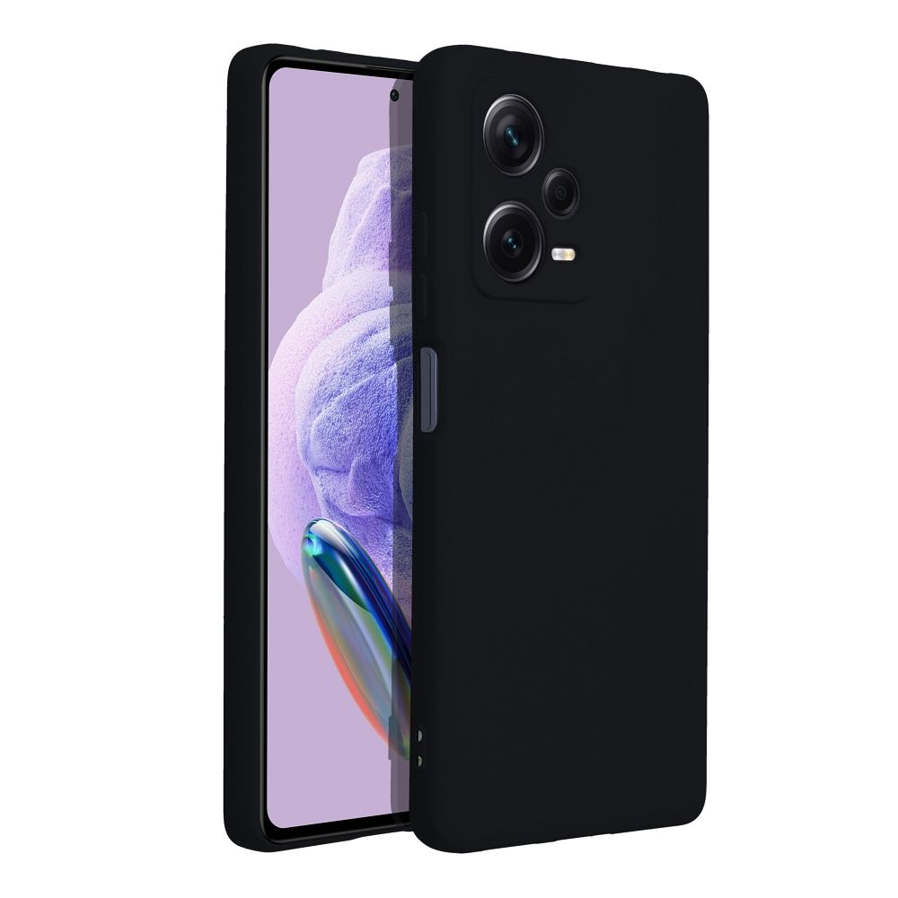 XIAOMI Redmi Note 12 Pro Plus 5G fekete SZILIKON tok