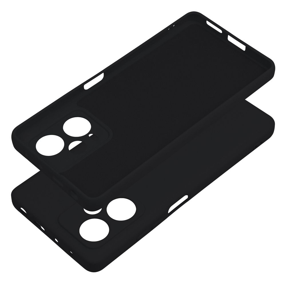 XIAOMI Redmi Note 12 Pro Plus 5G fekete SZILIKON tok