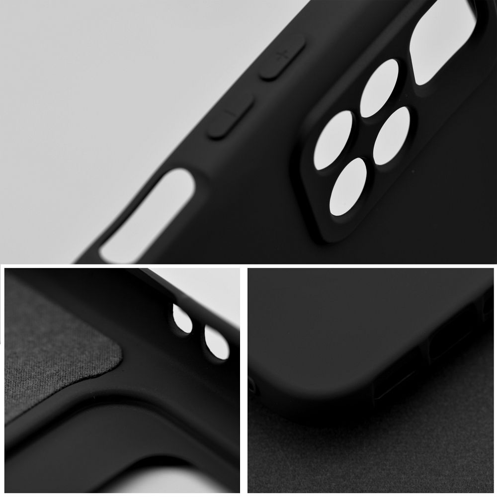 XIAOMI Redmi Note 12 Pro Plus 5G fekete SZILIKON tok