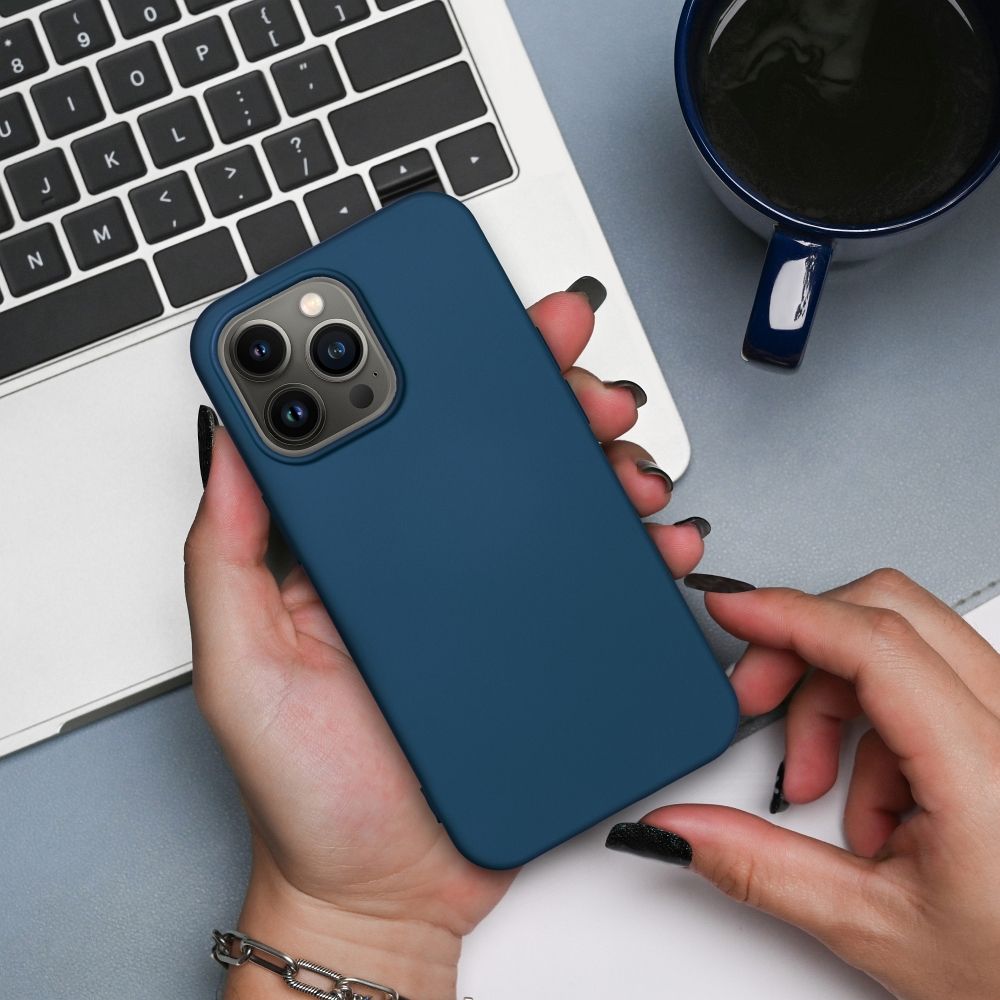 XIAOMI Redmi Note 12 Pro Plus 5G kék SZILIKON tok