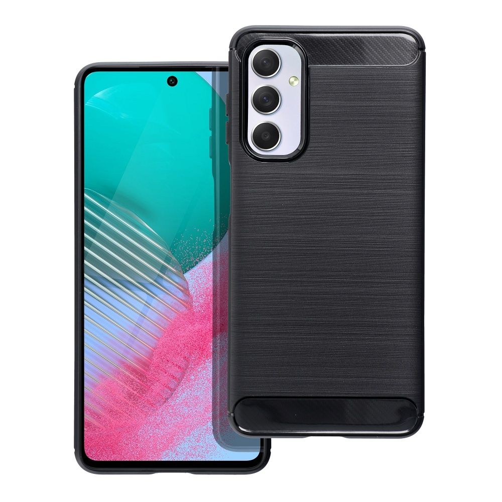 SAMSUNG Galaxy M54 fekete KARBON tok