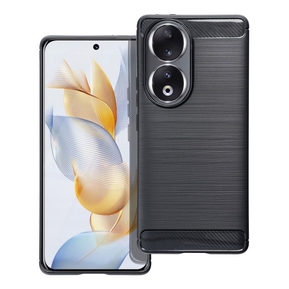 HONOR 90 5G fekete KARBON tok