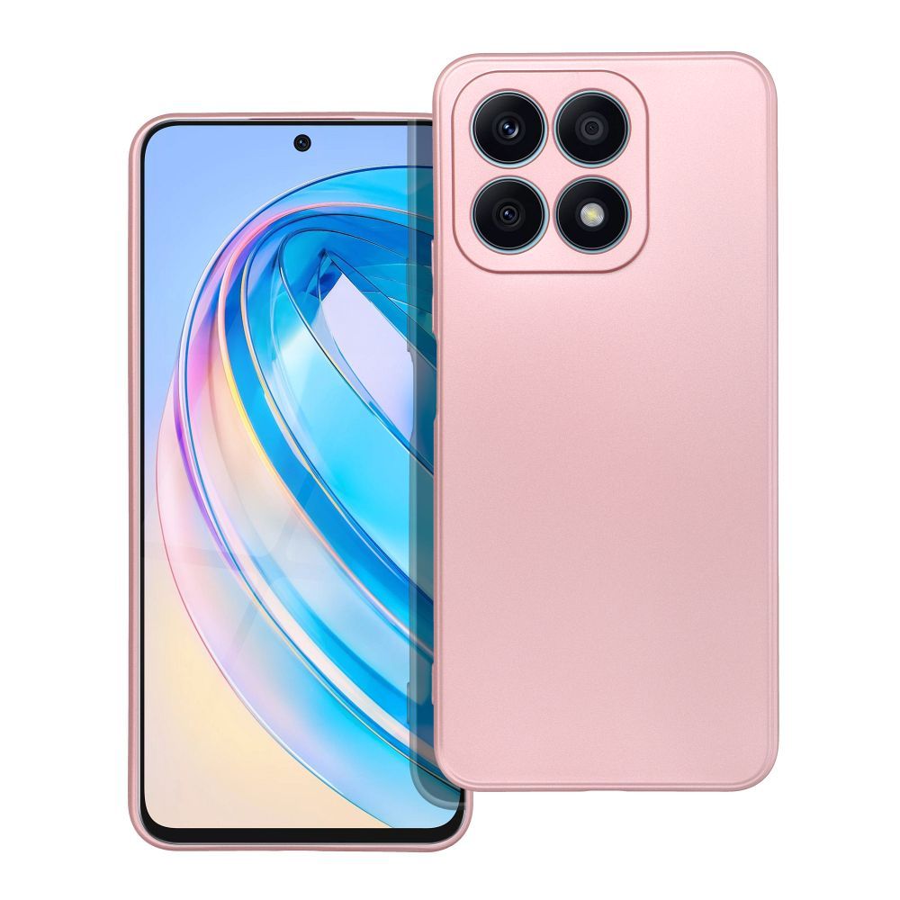 HONOR X8A rózsaszín METALLIC tok