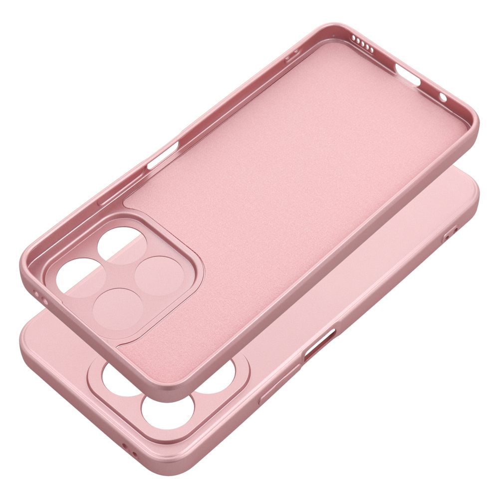 HONOR X8A rózsaszín METALLIC tok