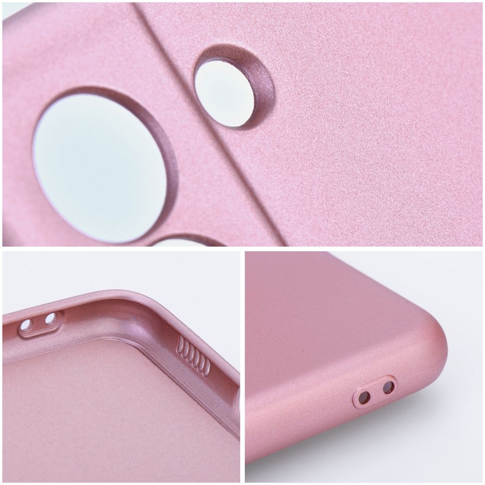 HONOR X8A rózsaszín METALLIC tok