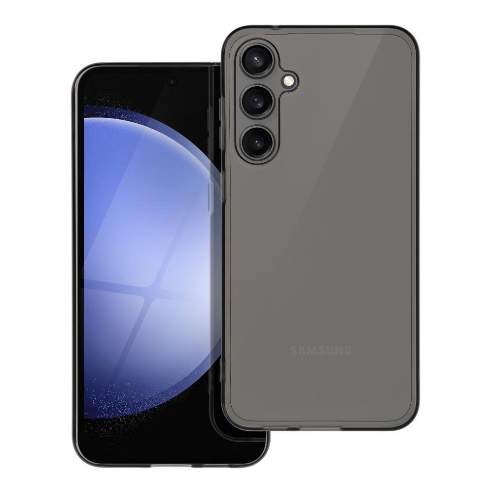 HONOR X8A átlátszó fekete PRÉMIUM 1,5 mm-es dobozos tok
