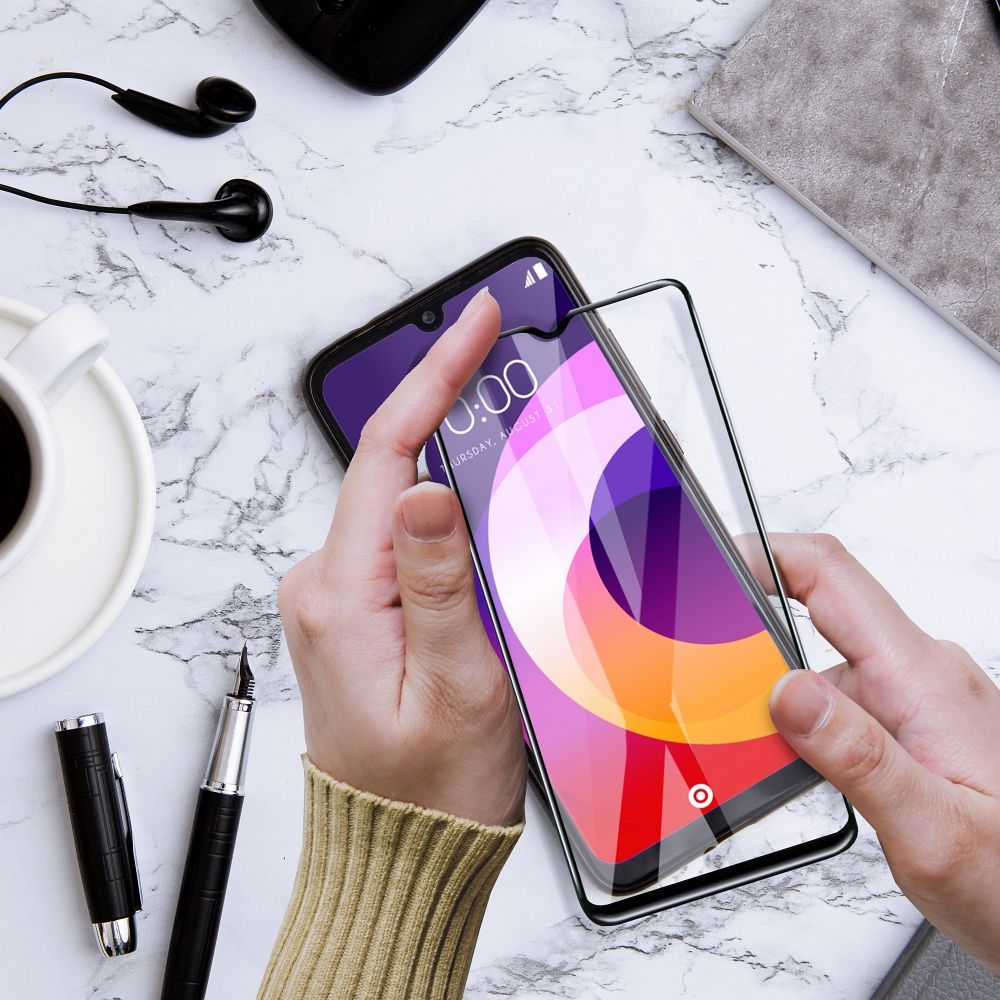 Samsung Galaxy S24 Ultra fekete 5D, Full Glue Kerámia (Teljes Felületen Ragad)