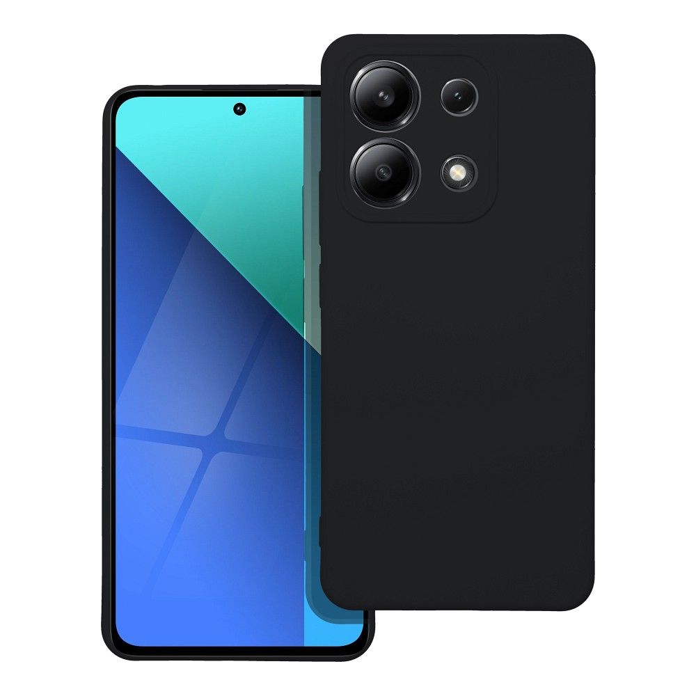 XIAOMI Redmi Note 13 4G fekete SZILIKON tok