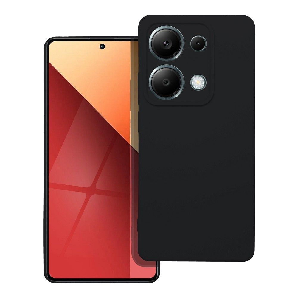 XIAOMI Redmi Note 13 Pro 4G fekete SZILIKON tok