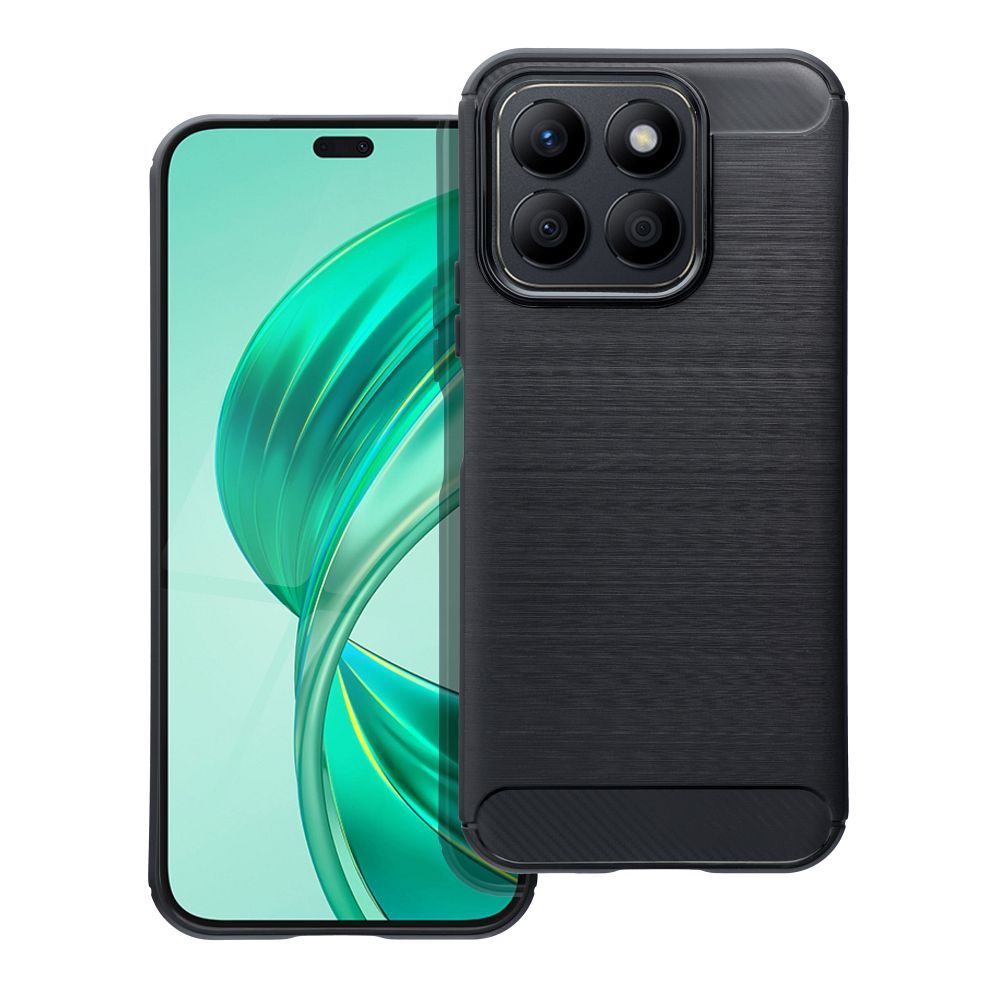 HONOR X8B fekete KARBON tok