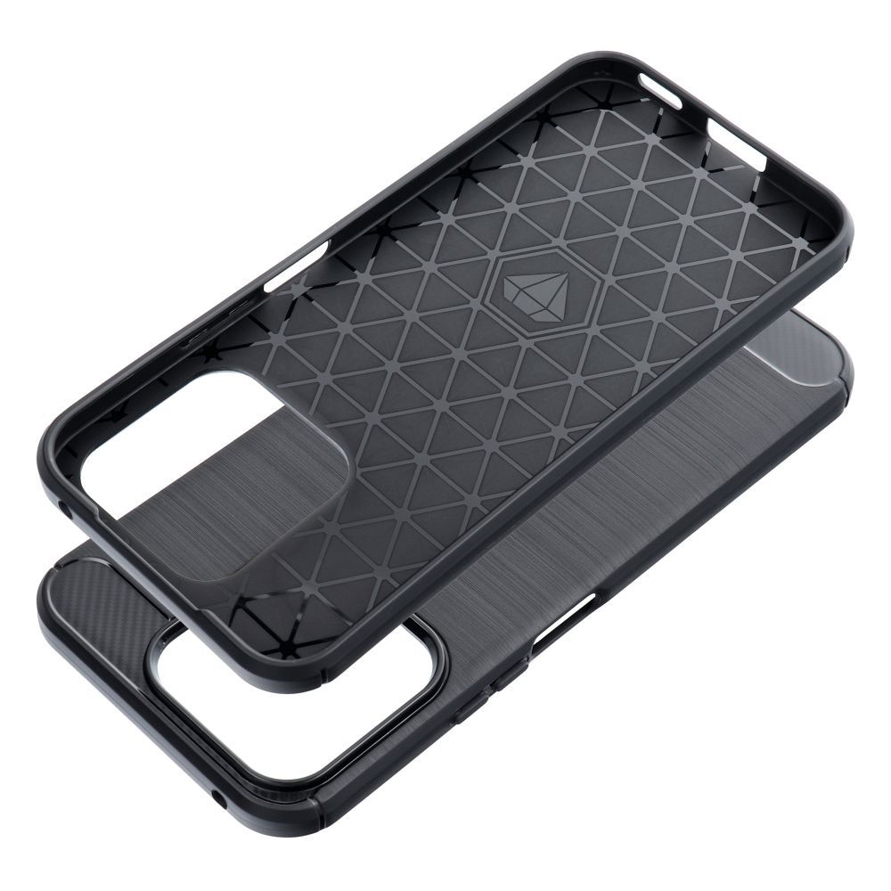 HONOR X8B fekete KARBON tok