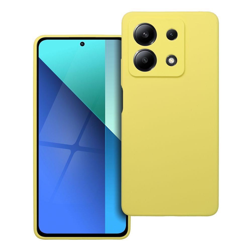 XIAOMI REDMI NOTE 13 5G lemon SZILIKON 2mm-es tok
