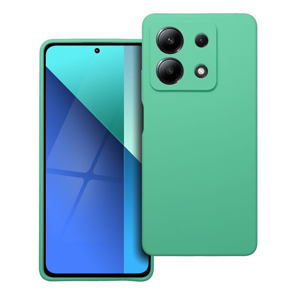 XIAOMI REDMI NOTE 13 5G menta SZILIKON 2mm-es tok