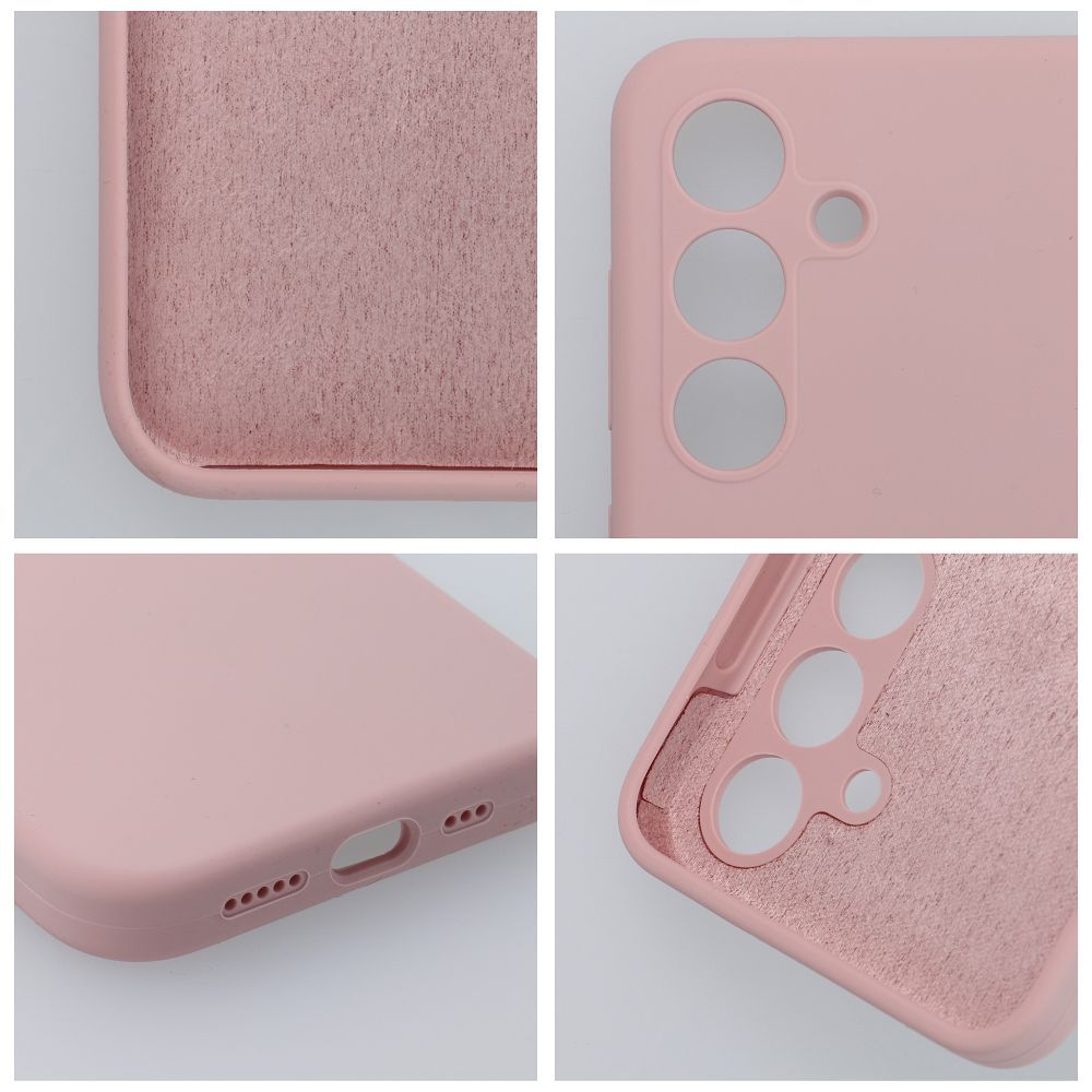 HONOR X8B homok rózsaszín SZILIKON 2mm-es tok