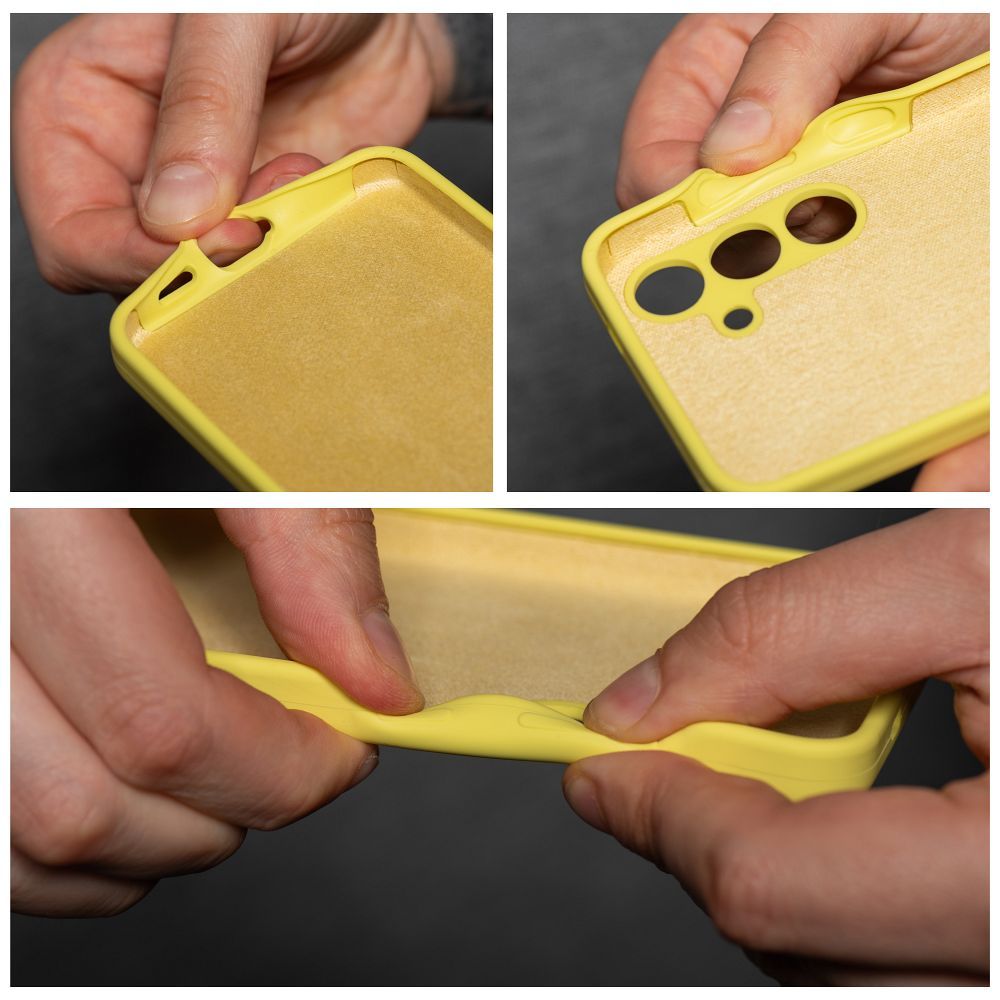 HONOR X8B lemon SZILIKON 2mm-es tok