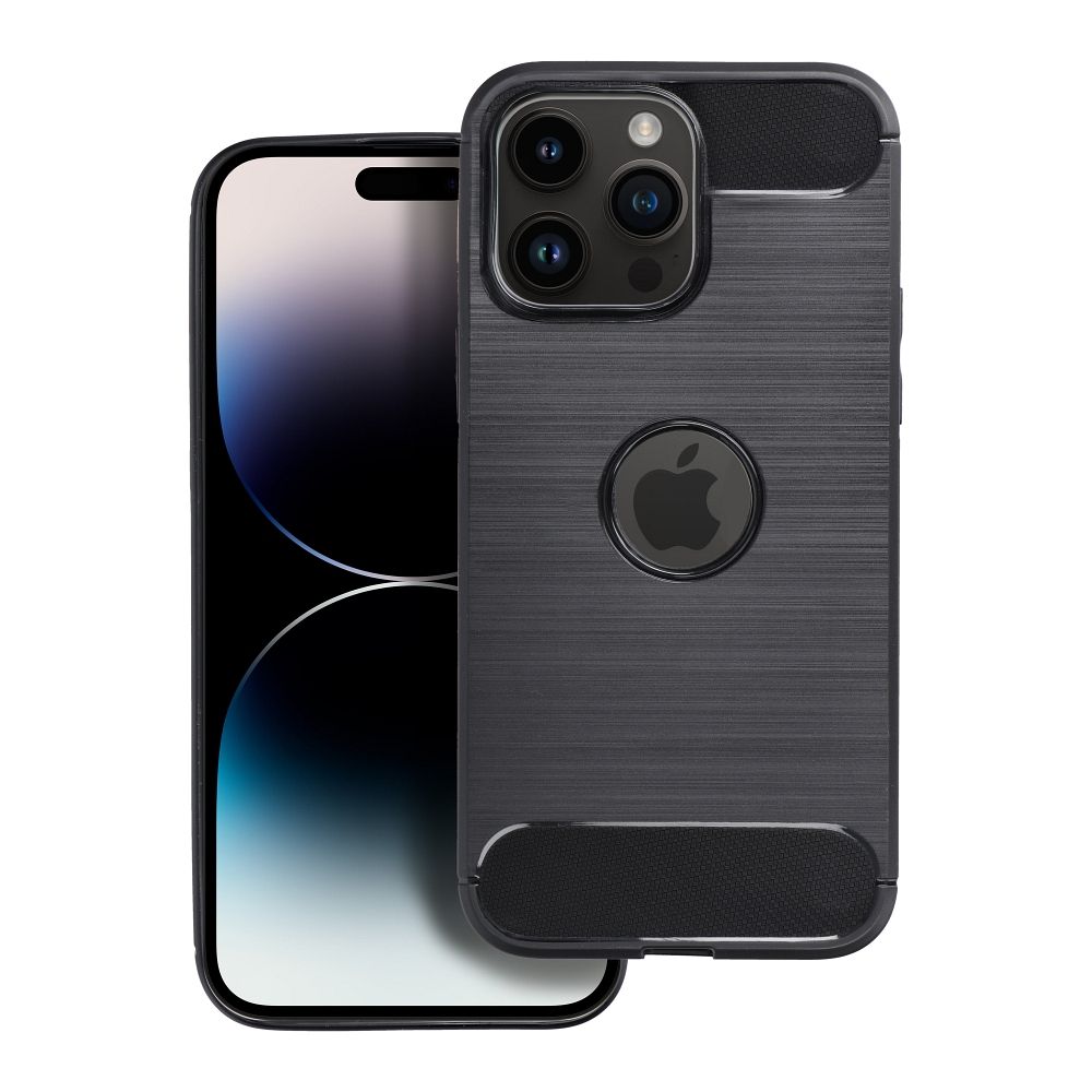 IPHONE 13 Pro Max fekete KARBON tok