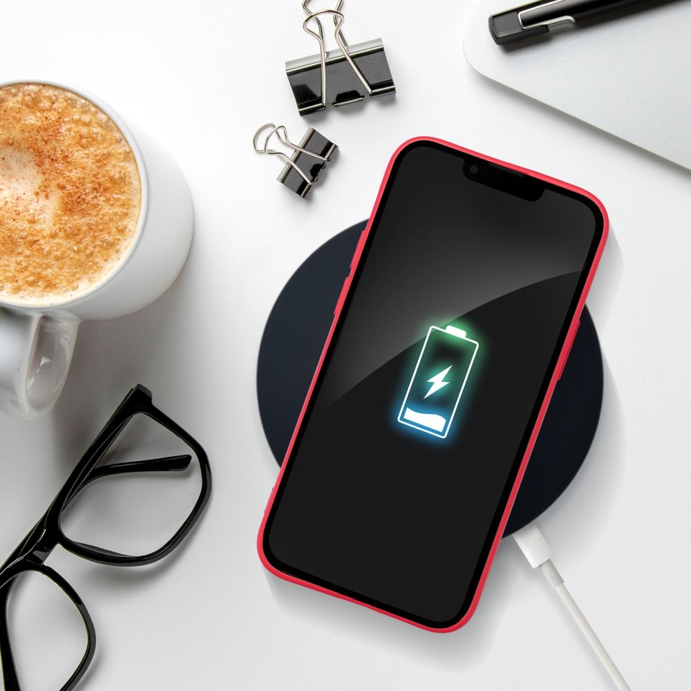 IPHONE 13 Pro Max piros SOFT tok